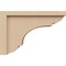 Ekena Millwork 5"W x 15"D x 10"H Classic Bryant Rough Cedar Woodgrain TimberThane Corbel, Primed Tan CORUR05X15X10BRYRCPR - alternate 6